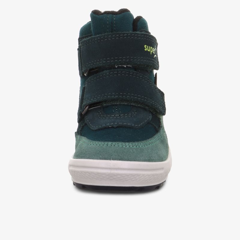 Robuster Schuh mit gepolstertem Schaft und rutschfester Sohle bietet hohen Komfort und sicheren Halt