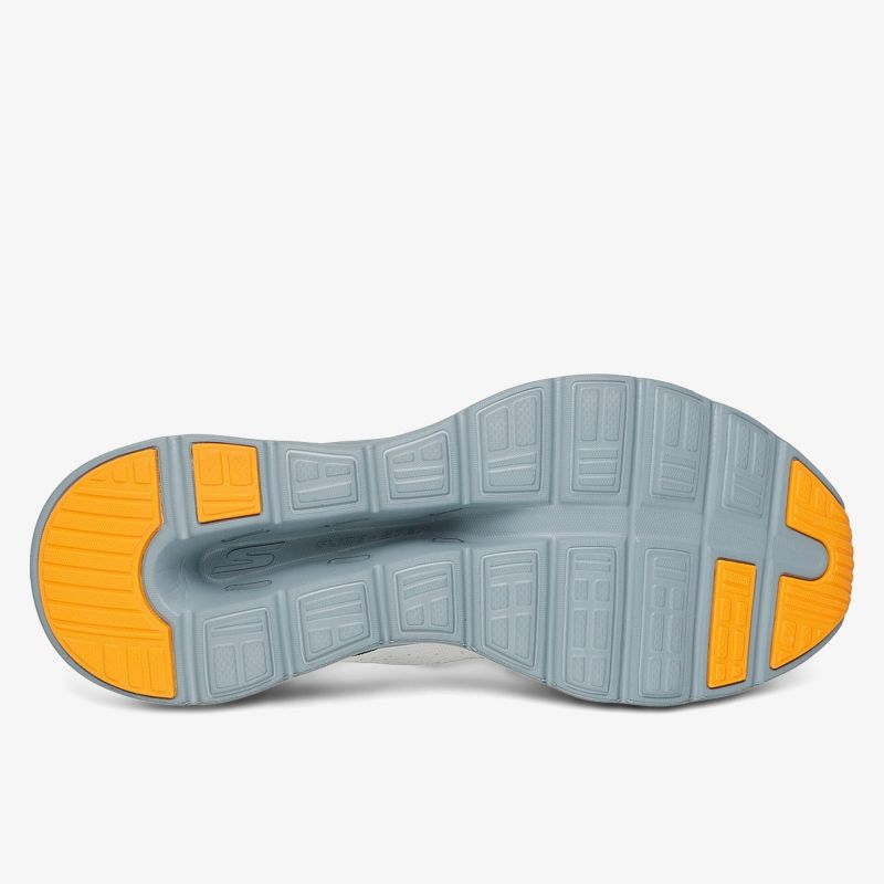 Langlebige und stoßdämpfende Sohle mit rutschfestem Design in sportlichem Look.