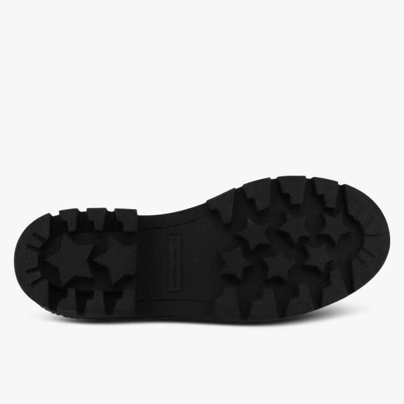 Robuste und rutschfeste Schuhsohle mit starkem Profil für sicheren Halt und Langlebigkeit