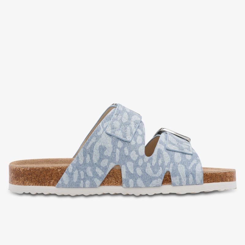 Leichter, bequemer Schuh mit modischem Muster und komfortablem Fußbett ideal für den Sommer