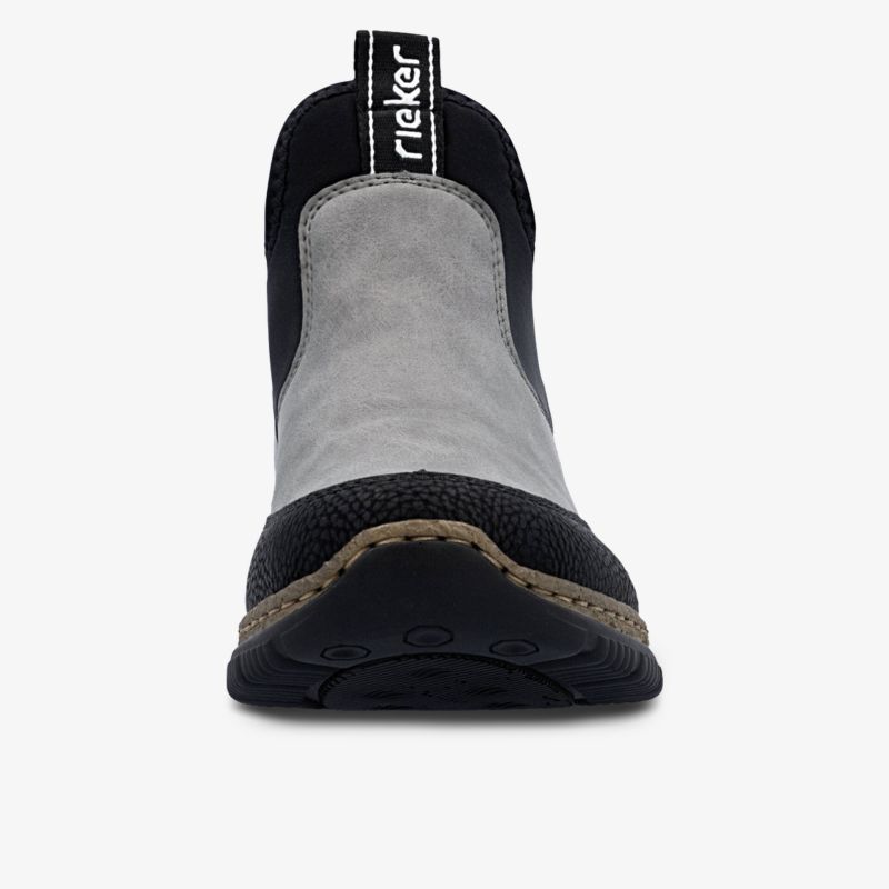 Bequemer Schuh mit elastischem Einsatz, rutschfester Sohle und sportlichem Design, perfekt für leichten Einstieg