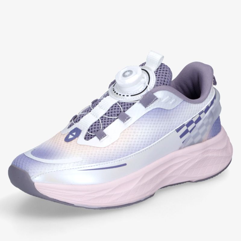 Leichter Sportschuh mit atmungsaktivem Material, präziser Passform und innovativer Schnürung für hohen Tragekomfort