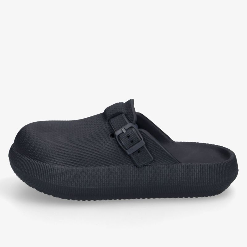 Moderner Clog mit verstellbarer Schnalle und rutschfester Sohle, perfekt für Komfort und Stil.