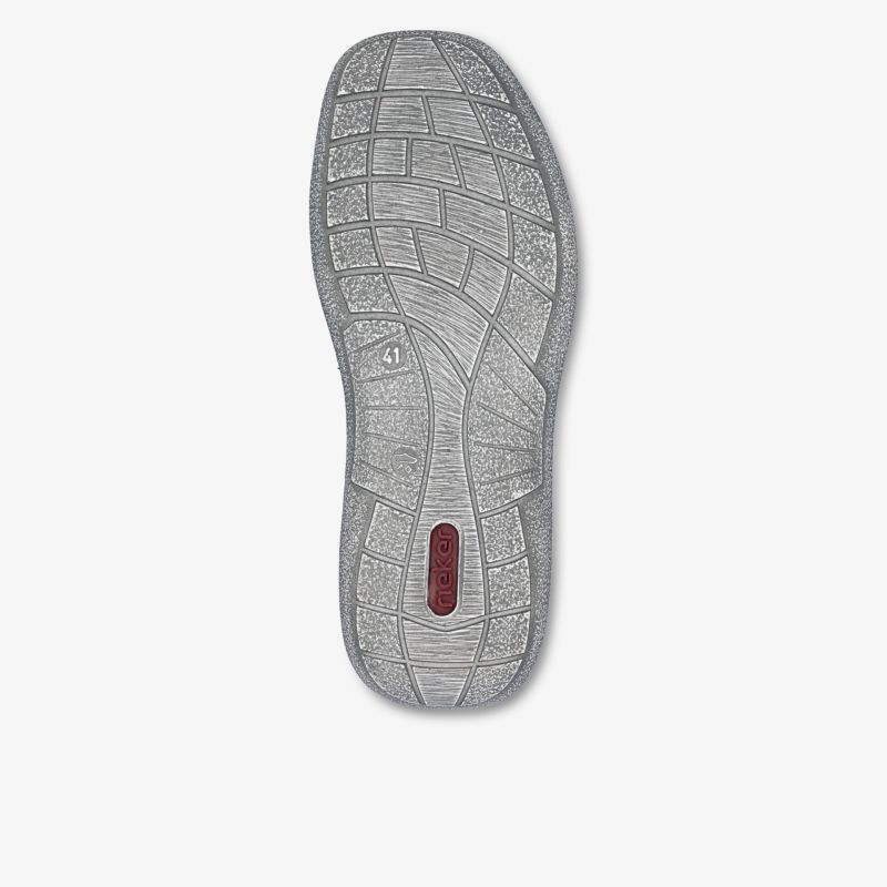 Robuste und langlebige Schuhsohle mit rutschfestem, profiliertem Design für optimalen Halt und Komfort