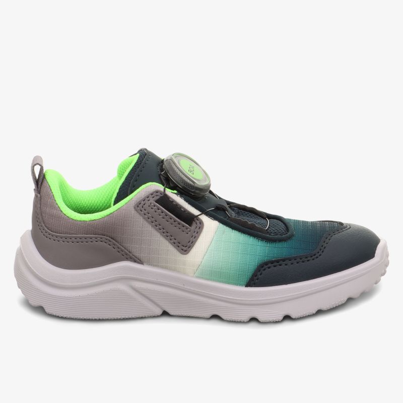 Moderner bequemer Sneaker mit farbverlauf und flexibler Sohle für hohen Tragekomfort