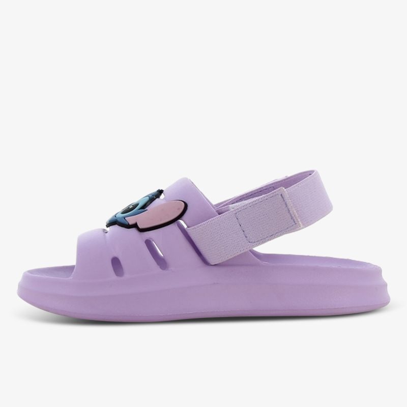 Lila Sandale mit verstellbarem Riemen und weicher, bequemer Sohle für angenehmes Tragen bei sommerlichen Aktivitäten
