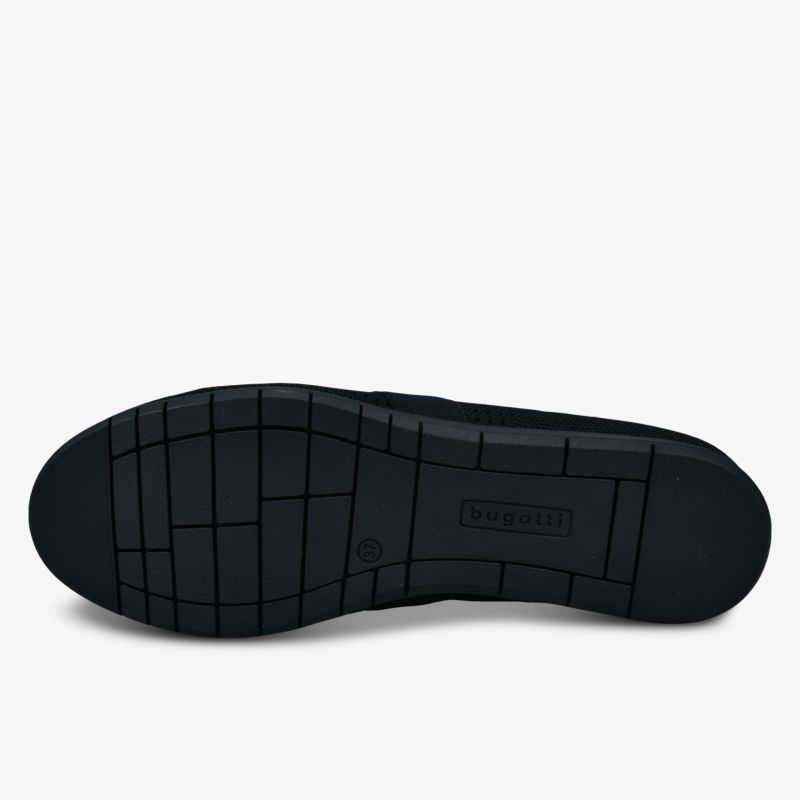 Rutschfeste schwarze Schuhsohle mit langlebigem Material