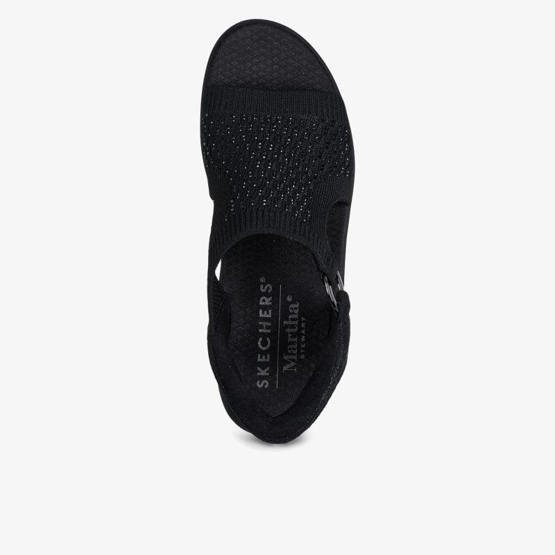 Bequemer schwarzer Schuh mit atmungsaktivem Design und rutschfester Sohle
