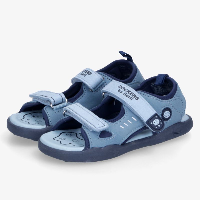 Sportliche Sandalen mit verstellbaren Klettverschlüssen und rutschfester, weicher Sohle für hohen Tragekomfort