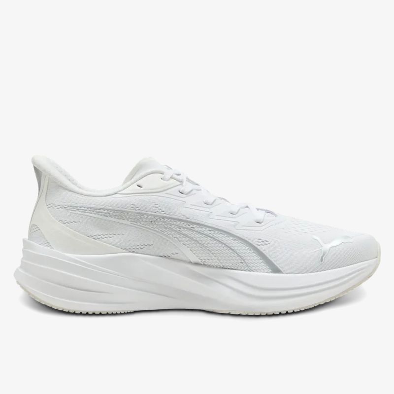 Leichter, atmungsaktiver Sportschuh mit komfortabler Dämpfung und modernem Design in weiß