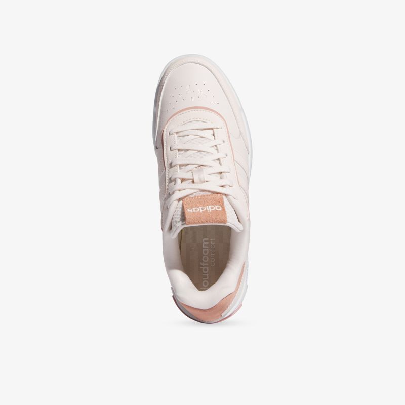 Eleganter, sportlicher Schuh in Beige und Rosa aus hochwertigen Materialien für optimalen Tragekomfort.