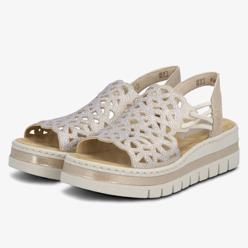 Bequeme Sandalen mit modischem, offenem Design und leichter, profilierter Sohle für ganztägigen Komfort