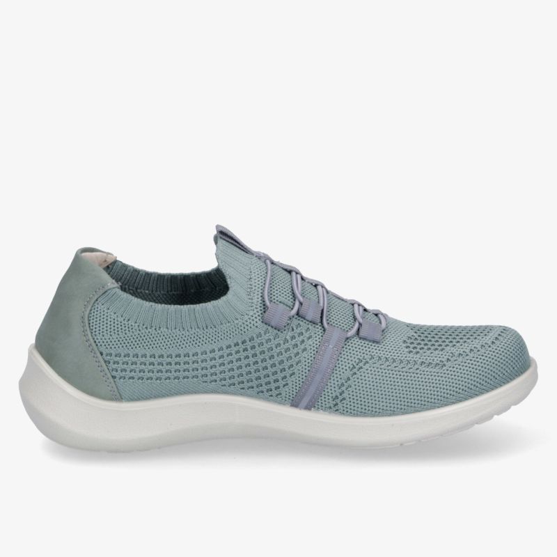 Leichter, atmungsaktiver Sportschuh in Blau mit flexibler Sohle und modernem Design