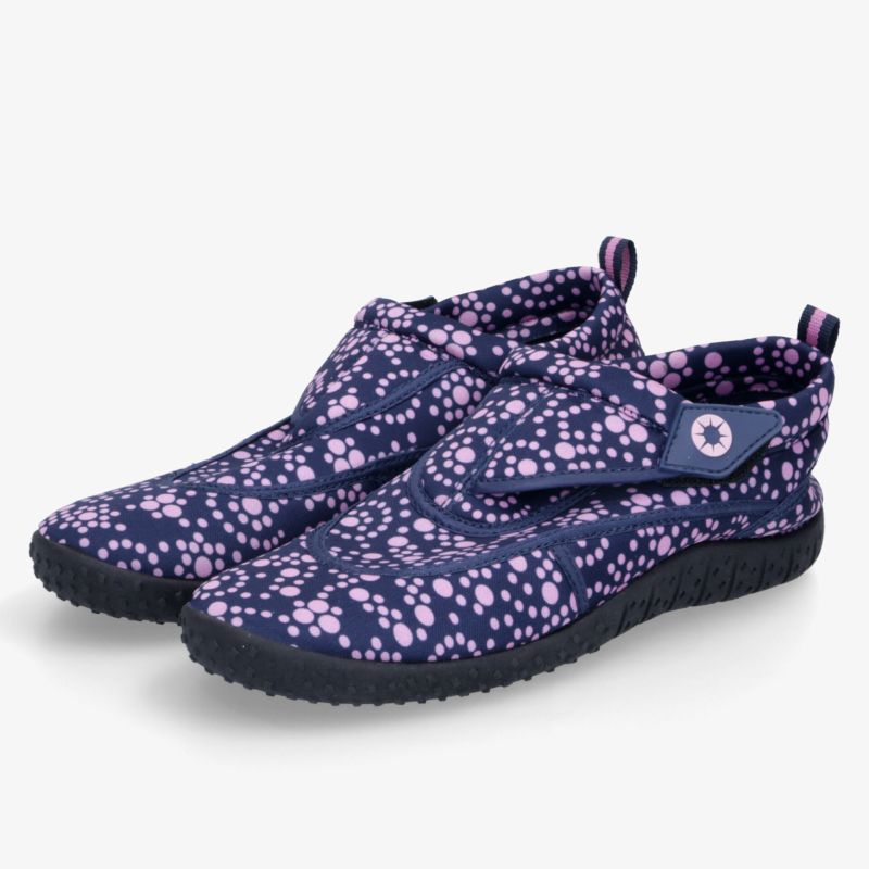 Bequeme blau-pinke Freizeitschuhe mit rutschfester Sohle und flexibler Passform für optimalen Tragekomfort
