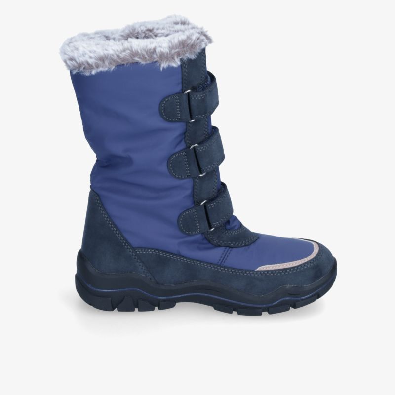 Winterstiefel mit warmem Innenfutter, robusten Schnallen und rutschfester Sohle für optimalen Schutz und Komfort
