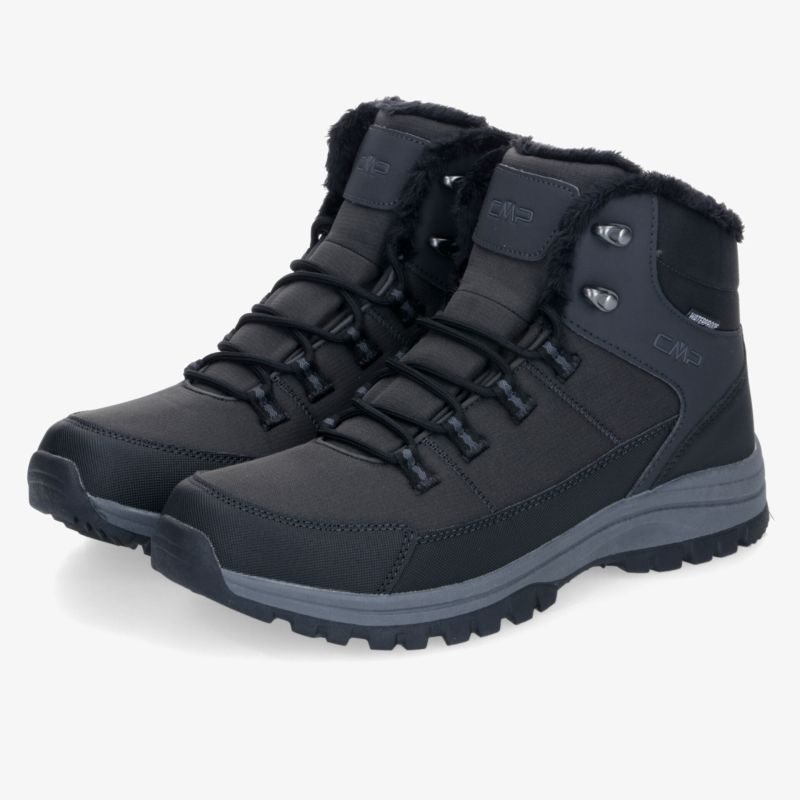 Strapazierfähige und wasserdichte Wanderschuhe mit Wärmeisolierung und robuster Sohle für Outdoor-Abenteuer.