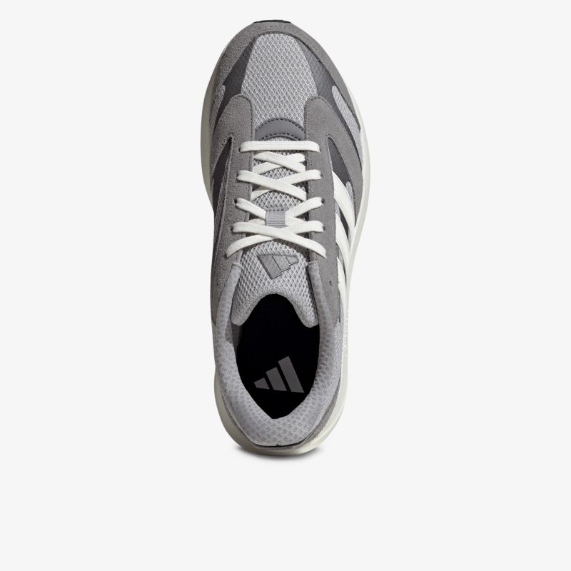 Sportlicher grauer Sneaker mit atmungsaktivem Mesh, komfortabler Passform und stabiler Schnürung