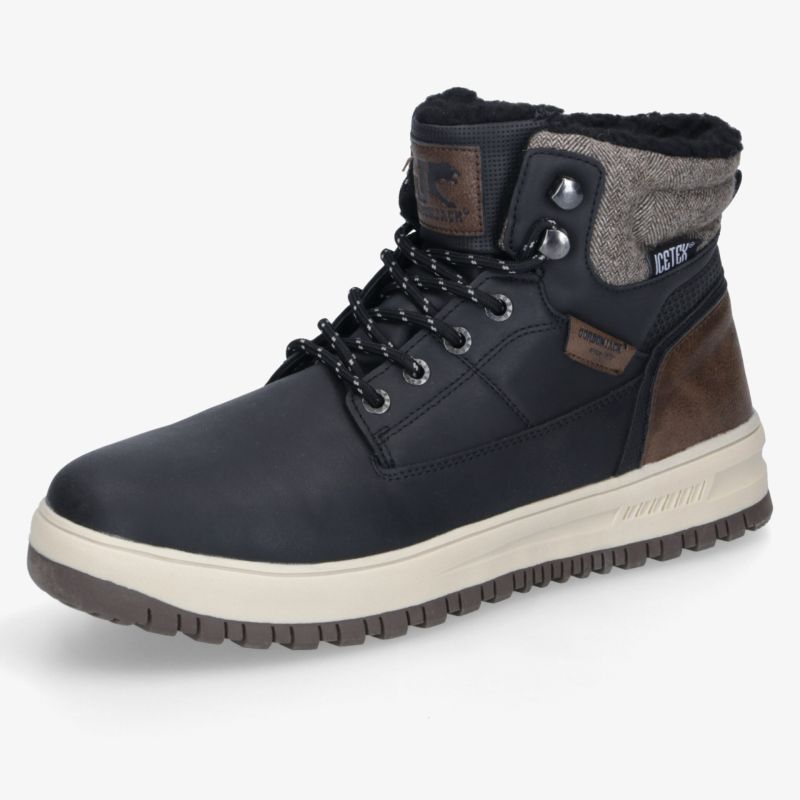 Robuster Winterstiefel mit warmem Innenfutter und rutschfester Sohle für optimalen Komfort und Stil.