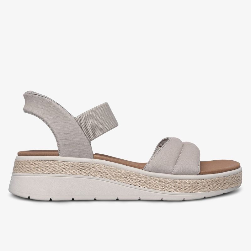 Bequeme Sandale mit elastischen Riemen und modischem Design für den täglichen Gebrauch.