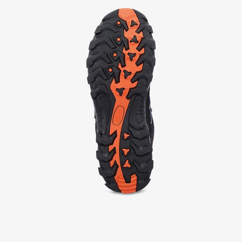 Robuste Sohle mit griffigem Profil für optimalen Halt bei Outdoor-Aktivitäten