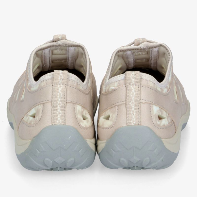 Bequeme und flexible Schuhe mit rutschfester Sohle und atmungsaktivem Material, Rückansicht als Paar