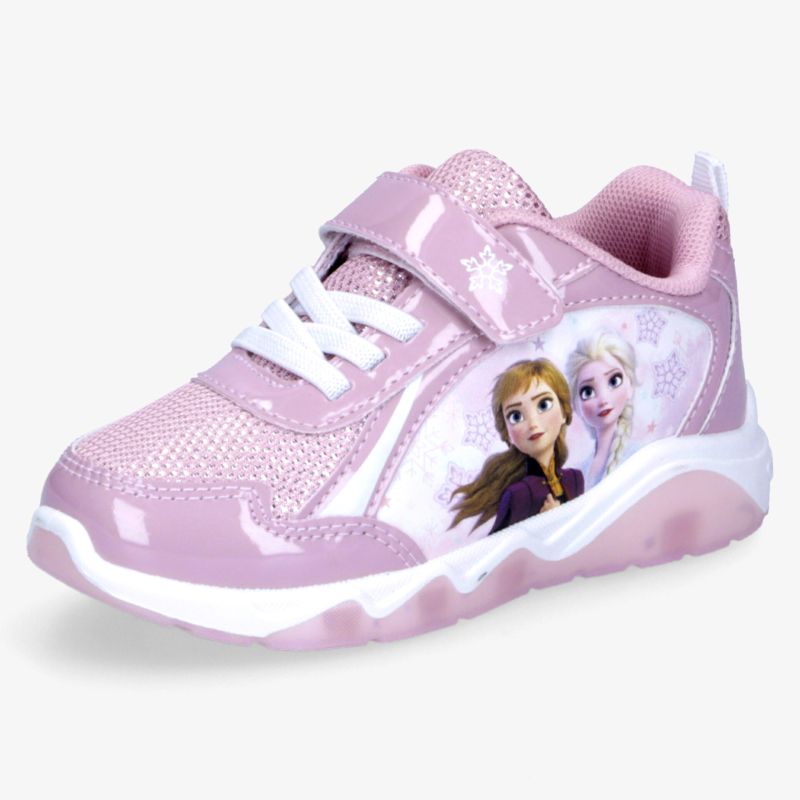 Lila Sportschuh mit animiertem Design, bequeme Passform und rutschfeste Sohle für aktiven Alltag
