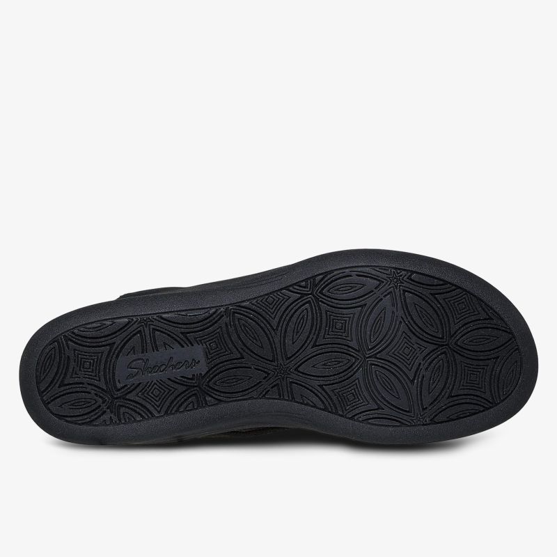 Rutschfeste, strapazierfähige schwarze Schuhsohle mit stilvollem Design