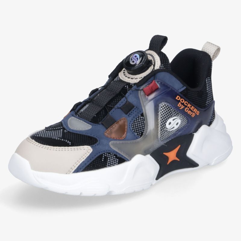 Sportlicher Sneaker in Blau und Weiß mit atmungsaktivem Design und robuster, komfortabler Sohle