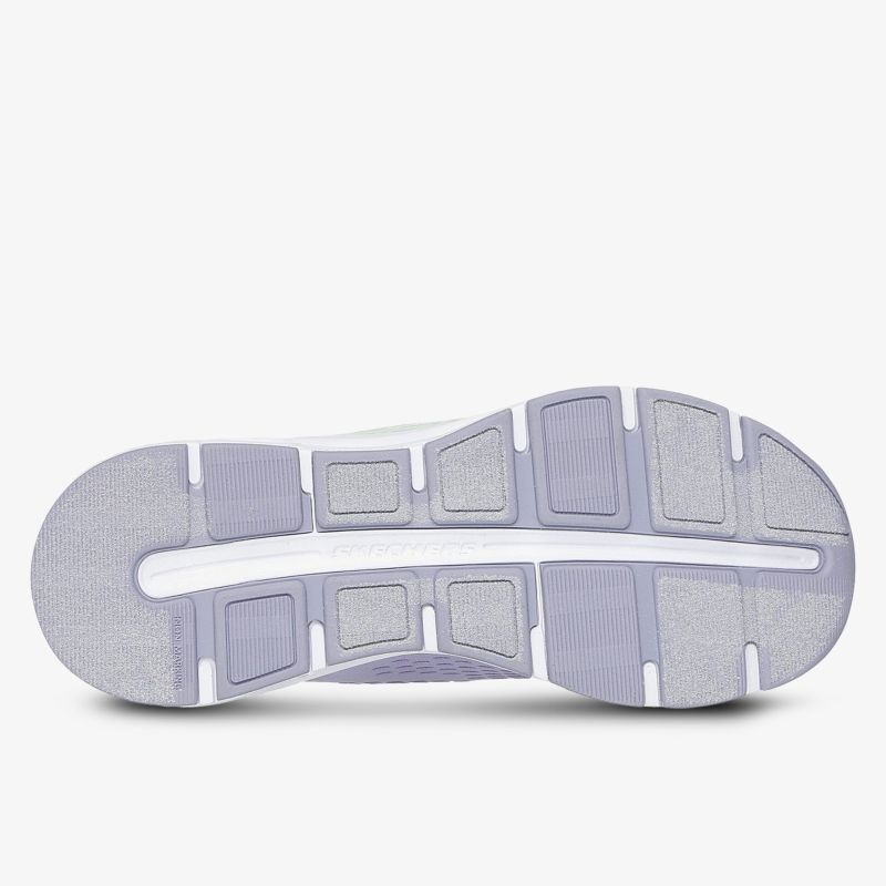 Rutschfeste und flexible Schuhsohle mit profilierter Oberfläche für optimalen Halt und Komfort beim Laufen