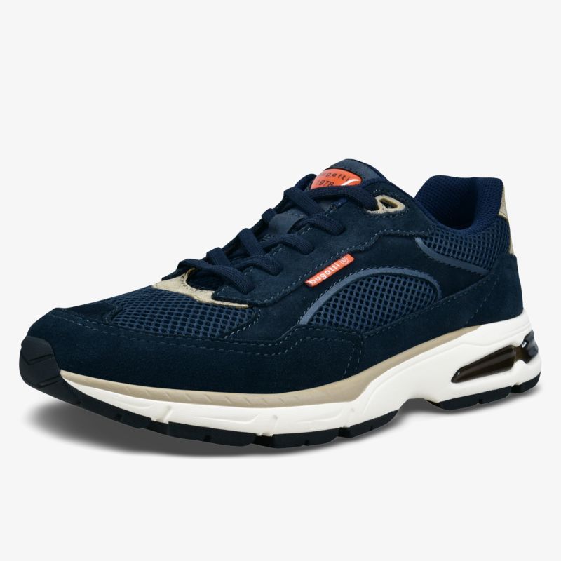 Atmungsaktiver, bequemer und sportlicher Sneaker mit robustem Obermaterial und gepolsterter Sohle