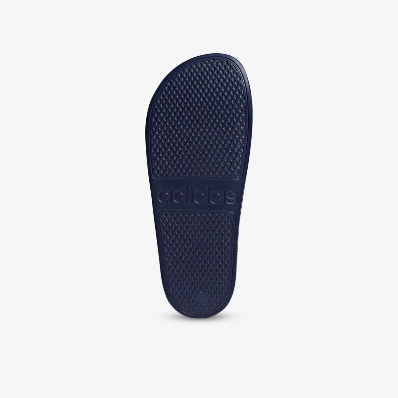 Blaue Badesandale mit rutschfester Sohle für maximalen Komfort und Stabilität.