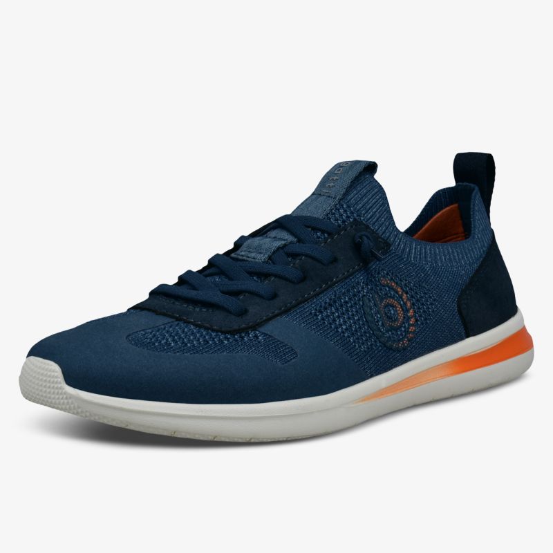 Leichter, sportlicher Schuh mit atmungsaktivem Obermaterial und rutschfester Sohle.