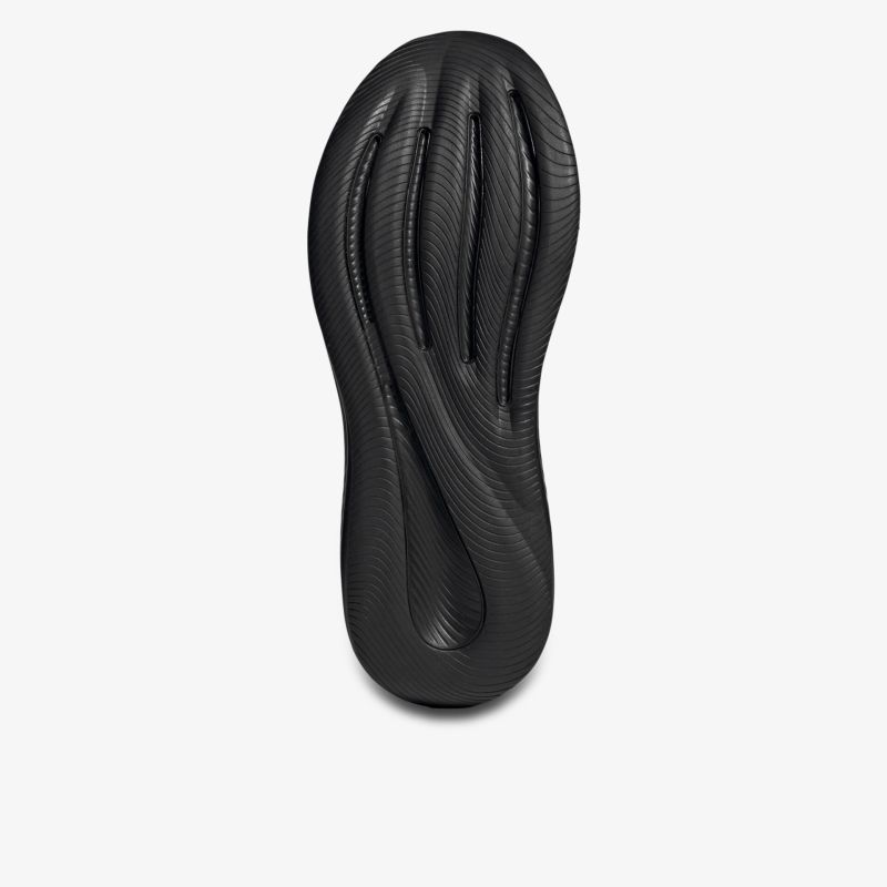 Schwarze Schuheinlage mit ergonomischem Design und rutschsicherer, flexibler Sohle für optimalen Komfort