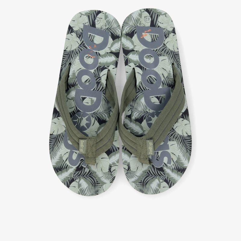 Bequeme Flipflops mit weichen Riemen und modischem Blumendesign in Grau, rutschfeste Sohle für sicheren Halt