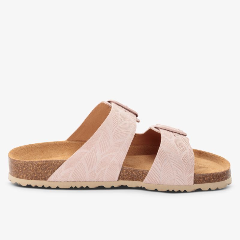 Bequeme Sandale mit zwei Riemen und gepolsterter Innensohle für angenehmes Tragen im Sommer