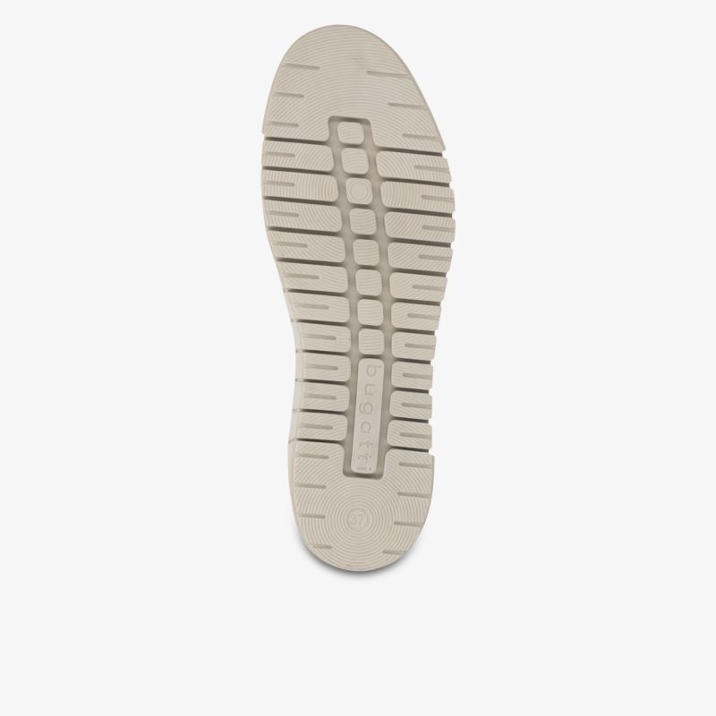 Robuste Schuhsohle mit tiefem, rutschfestem Profil für optimalen Halt und lange Haltbarkeit