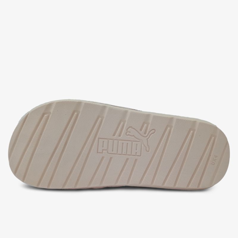 Rutschfeste robust profilierte Schuhsohle mit PUMA Logo für sicheren Halt und Stabilität