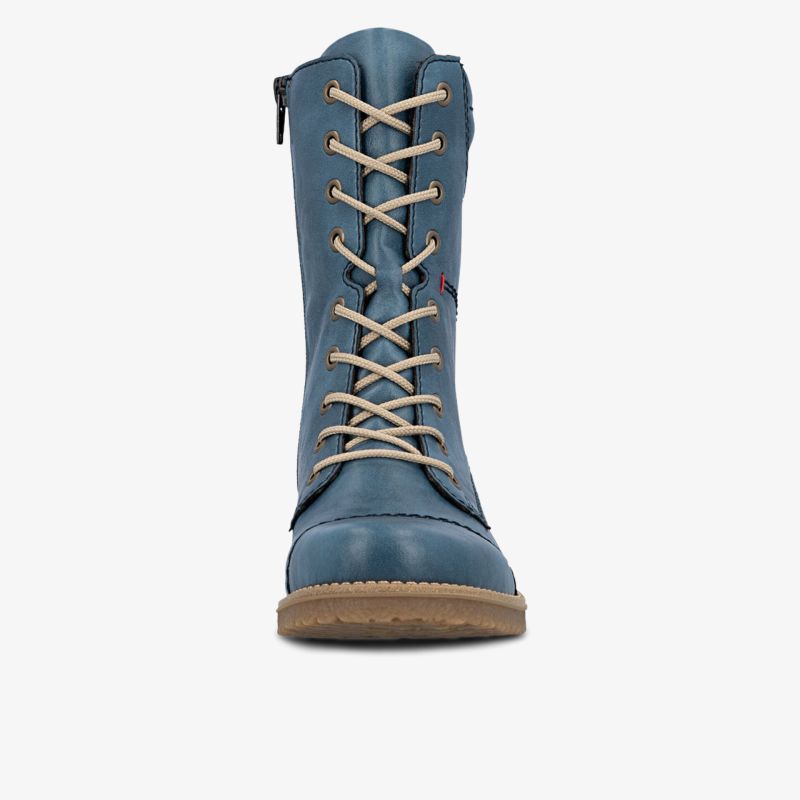 Robuster Stiefel mit hoher Schnürung und rutschfester Sohle für komfortablen Halt