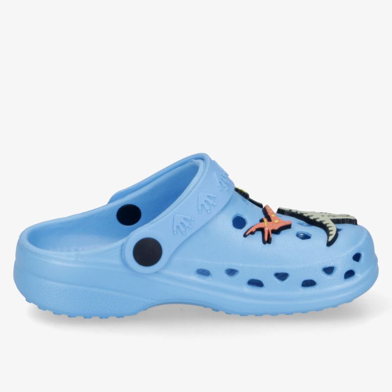 Leichter, atmungsaktiver blauer Schuh mit Belüftungslöchern und bequemer Passform für vielseitigen Einsatz