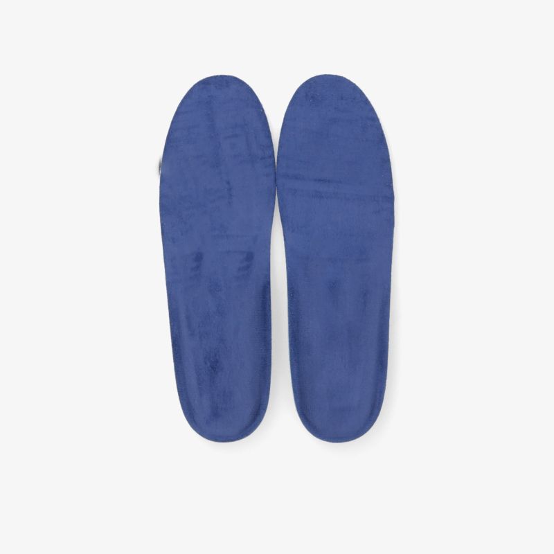 Blau gepolsterte Einlegesohlen für optimalen Komfort und ergonomische Unterstützung bei jedem Schritt