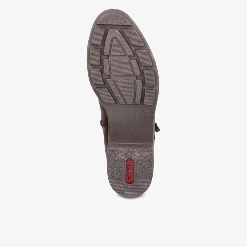 Robuste und rutschfeste Schuhsohle mit griffigem Profil für optimalen Halt und lange Lebensdauer