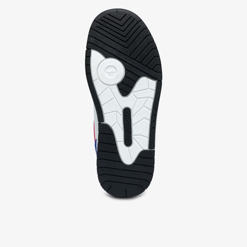 Robuste und rutschfeste Schuhsohle mit klarem Profil für sicheren Halt und hohen Tragekomfort