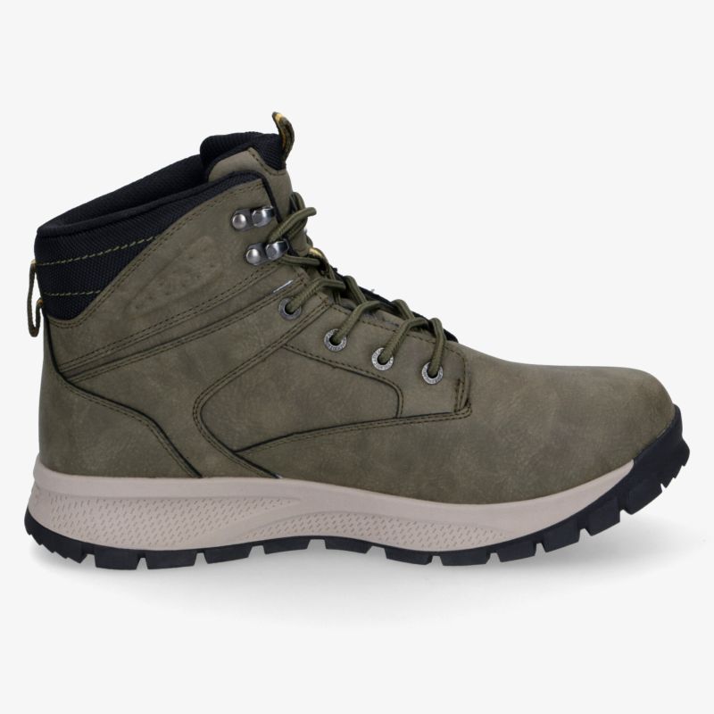 Robuster, bequemer Trekkingstiefel mit wetterfestem Material und rutschfester Profilsohle für stabilen Halt und ganztägigen Komfort