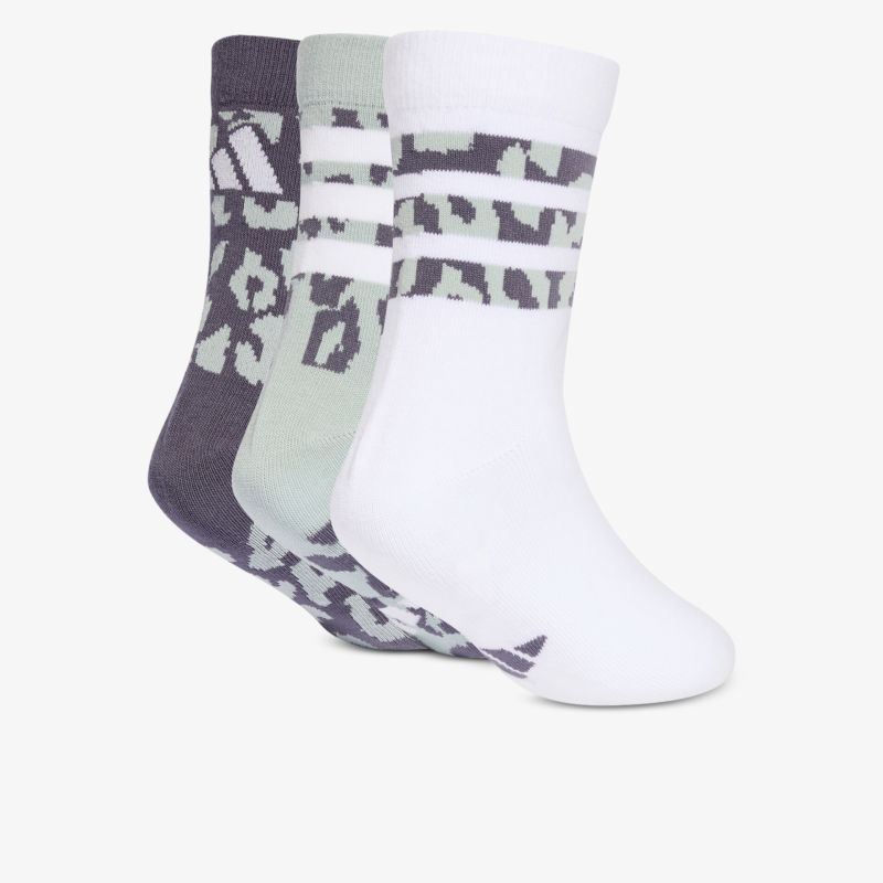 Dreierpack bequeme, atmungsaktive Sneaker-Socken mit modernem Muster in verschiedenen Farben