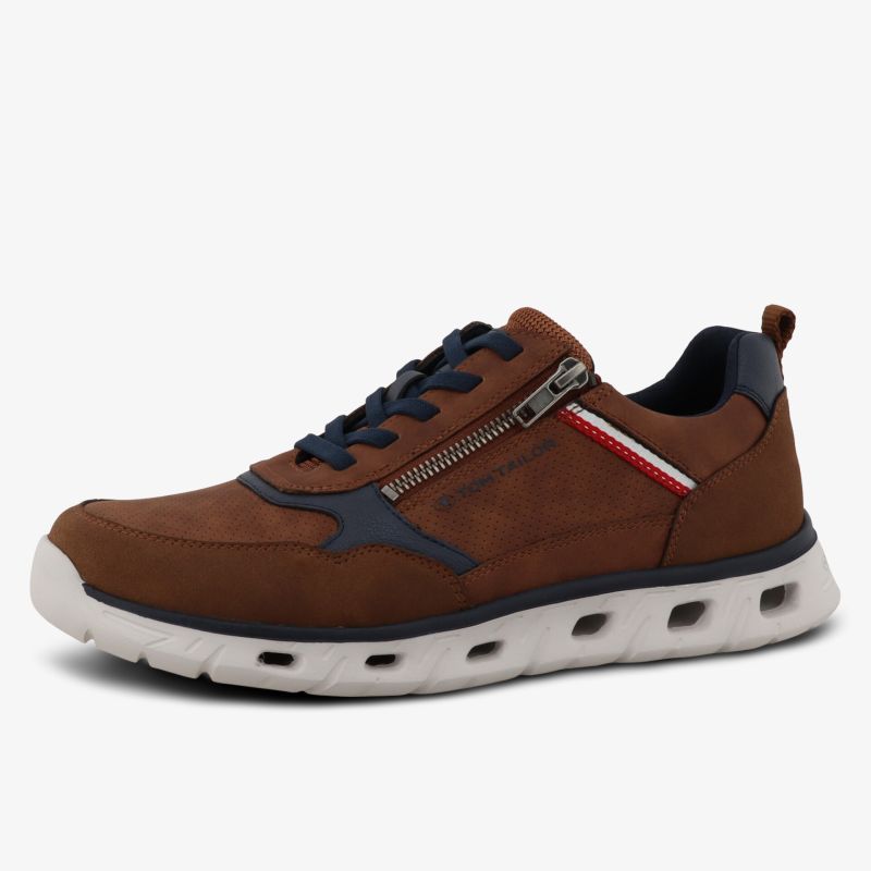 Bequemer sportlicher Schuh mit seitlichem Reißverschluss und leichter, atmungsaktiver Sohle in modischem Design