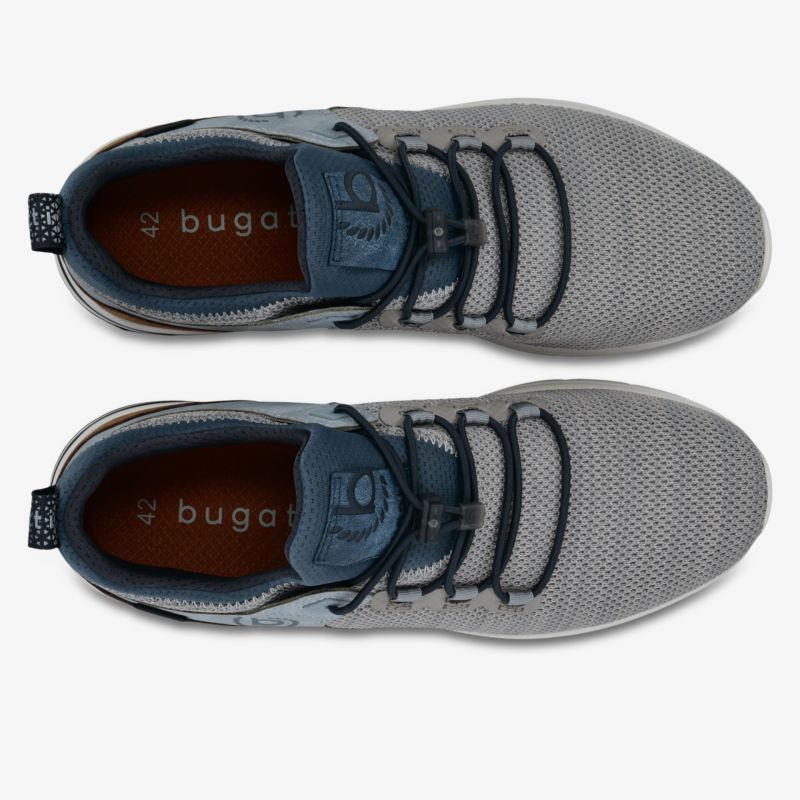 Leichter Sneaker aus atmungsaktivem Material mit flexibler Schnürung für hohen Tragekomfort
