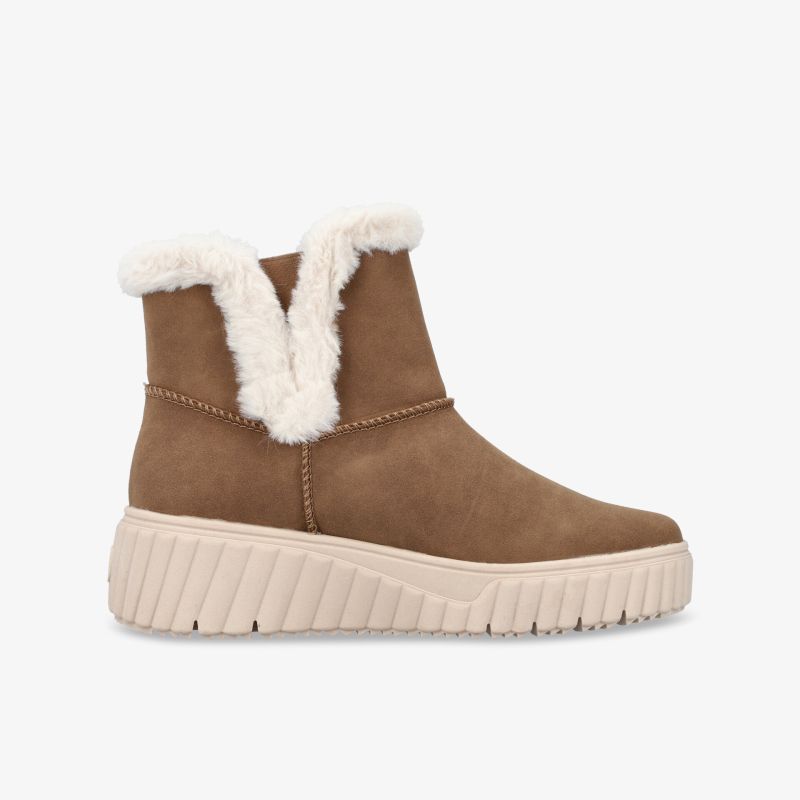 Warmer Winterstiefel mit weichem Fellfutter und rutschfester Profilsohle für hohen Tragekomfort und optimale Wärme