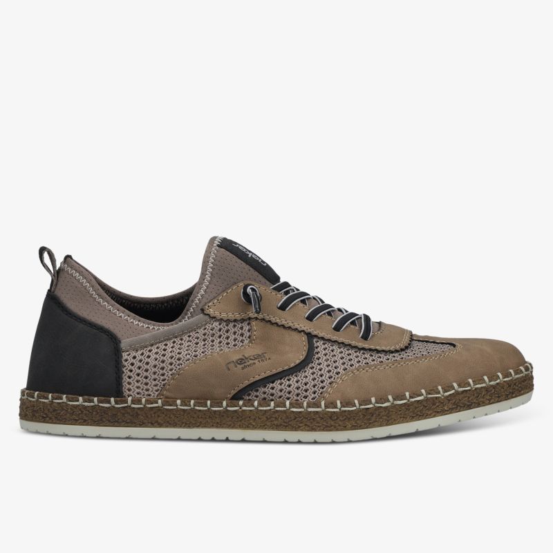 Leichter, atmungsaktiver Schuh mit flexiblem Mesh-Einsatz und robuster Laufsohle für hohen Tragekomfort
