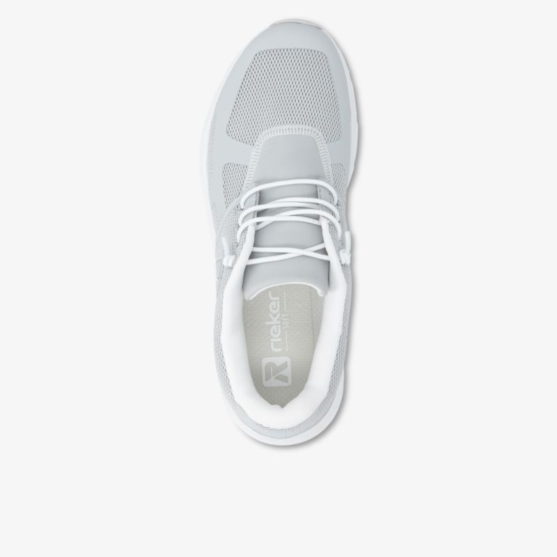 Leichter, atmungsaktiver Sneaker mit sportlichem Design und bequemer Passform in Draufsicht