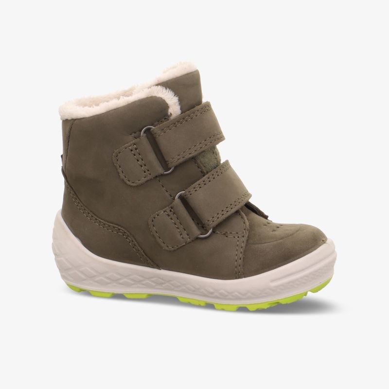 Robuster Winterstiefel mit warmer Innensohle und praktischem Klettverschluss für optimalen Halt und Komfort